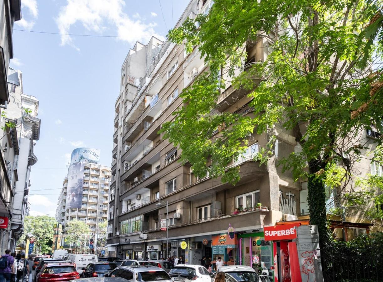 Spacious And Cozy Apartment In Central Bukurešť Exteriér fotografie
